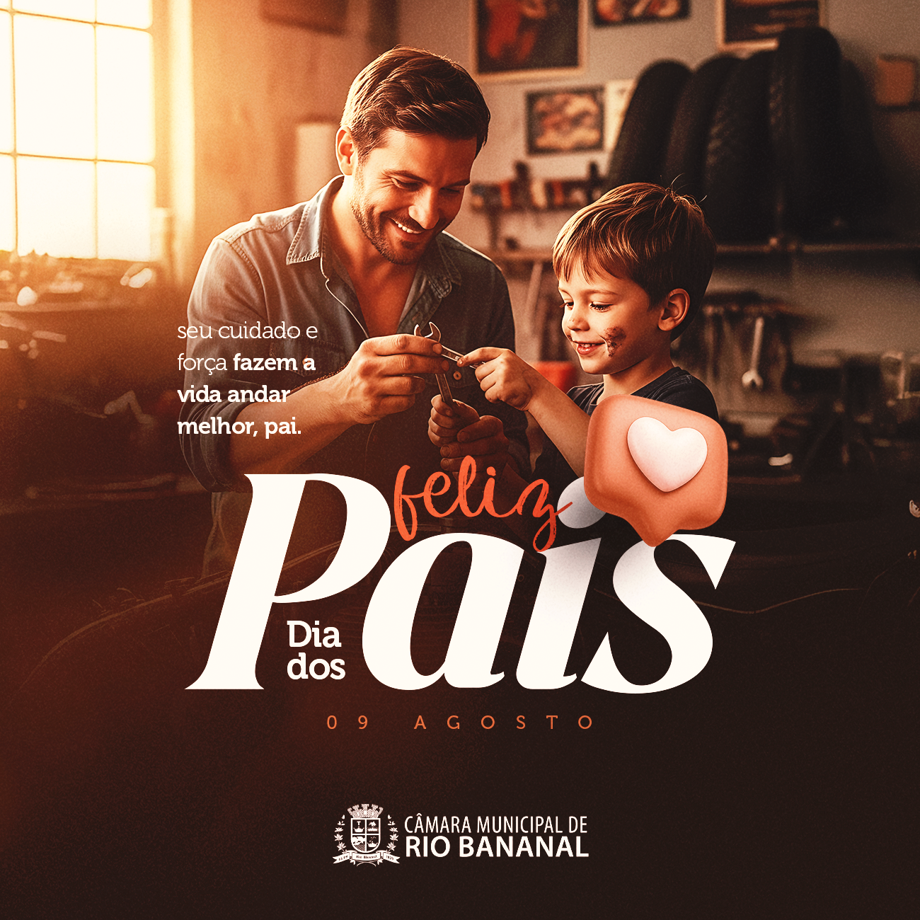 Foto da notícia: Feliz Dia dos Pais! 
