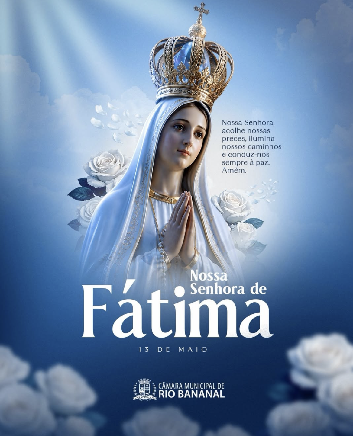 Da de Nossa Senhora do Rosário de Fátima.